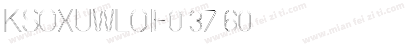 KSOXUWLQIE0 37 60字体转换